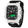 thumbnail image 5 of 2026 New Square Digital Watches for Men  Waterproof Unique Rectangle Watch Stopwatch Countdown Alarm Analog Silicone Strap, 5 of 7