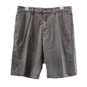 Tommy Bahama NEW Gray Mens Size 32 Flat Front Classic Fit Shorts $60 DEAL