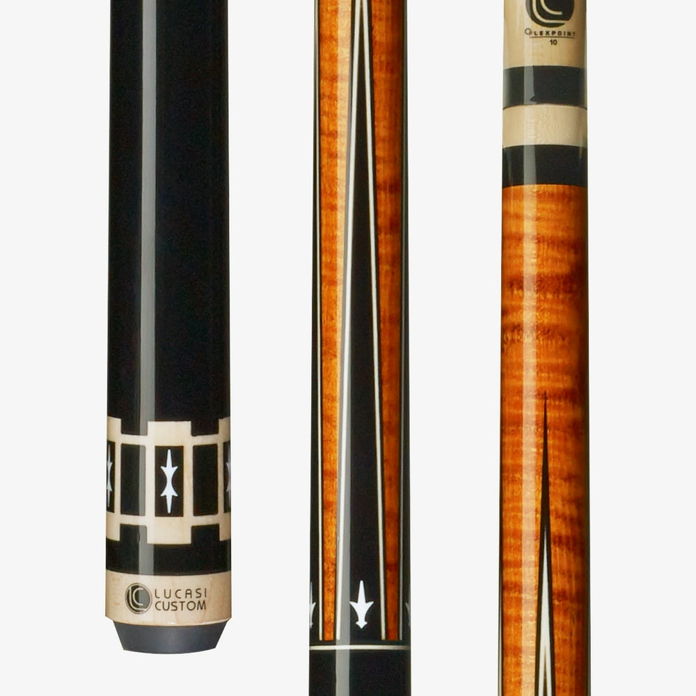 Lucasi LZSE3 Zero Flexpoint Pool Cue Stick + FlexPoint Shaft + Tiger