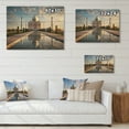 thumbnail image 4 of Designart "Taj Mahal Islam wall art I" Islamic Print on Natural Pine Wood, 4 of 5
