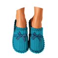 thumbnail image 2 of KANG Corduroy Slippers For And Cozy Indoor Warm Winter Slip On Comfort Footwear With Soft Ideal For Home Relaxation, 2 of 7