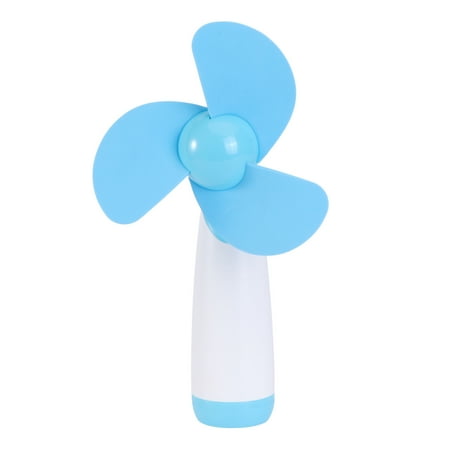 

YGH365B Battery Powered Blades Mini Handheld Fan Cooling Fan (Blue)