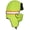 Safety Yellow, variant on Nylon High Visibility Reflective Stripe Russian Cap W/Face Mask - Black