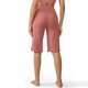thumbnail image 4 of mujer elástico cintura alta casual ajuste activo pantalones anchos capris pierna leggings yoga gimnasio suave hasta la rodilla con bolsillos oro rosa / 2xl, 4 of 8