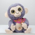 thumbnail image 2 of Talking Monkey Repeats What You Say Nodding Electric Interactive Animated Toy Speaking Plush Buddy Christmas Winter Birthday Gift for Toddlers, 7'', 2 of 7