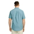 thumbnail image 2 of Big & Tall IZOD Breeze Short Sleeve Button-Down Shirt Color: Blue Martini Size: XL TALL, 2 of 4