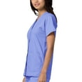 thumbnail image 3 of Adar Universal Scrubs For Women - Snap Front Scrub Top, 3 of 7
