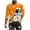 Orange, variant on cllios Mens Christmas Shirts Funny,Trendy Novelty Snowman Print Graphic Tees,Xmas Long Sleeve Crewneck Workout Tee Tops,Funny Christmas Shirts for Men