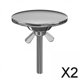 thumbnail image 1 of 2x Tapa de Agujero para Fregadero de Cocina, Accesorio de Rosca M6 de Repuesto de 1,97 Pulgadas, Prevención de Fugas Pulida Y Duradera, Tapa para Aguj 2 piezas, 1 of 10