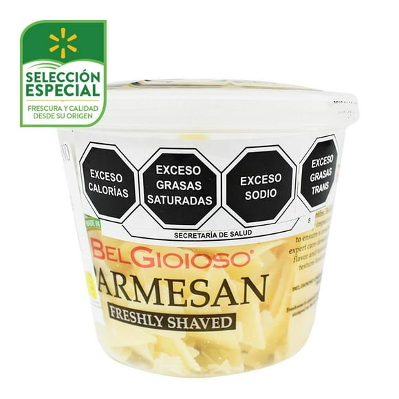 Queso parmesano Belgioioso laminas 142 g