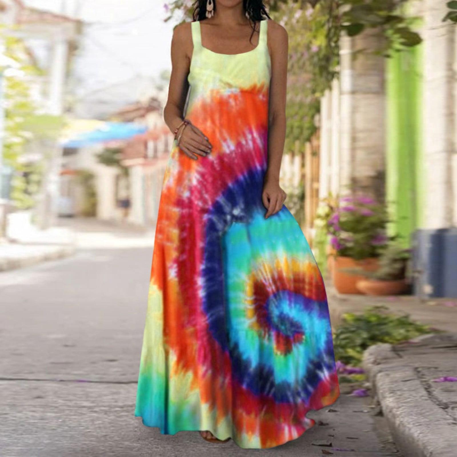 backless sleeveless maxi dress