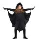 thumbnail image 4 of Disfraz de murciélago vampiro para niños y niñas, mono, conjunto de disfraz de Halloween, disfraz de murciélago, 4 of 5