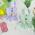 thumbnail image 7 of GASTROPOD Dog Dresses for Small Dogs Girl,Cotton Puppy Clothes,Delicate Texture with Flower Pet Clothes,Xl, 7 of 7