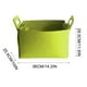 thumbnail image 2 of Cesta de lavandería Cesta de almacenamiento de fieltro plegable con asa Caja organizadora de artículos diversos Cesto de ropa Bolsas de almacenamiento plegables Liquidación, 2 of 3