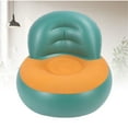 thumbnail image 3 of TOPINCN Inflatable Sofa, Inflatable Lounge Chair Folding Portable Sofa with Compact Storage for Living Room, Balcony, Garden, Pool, 3 of 7