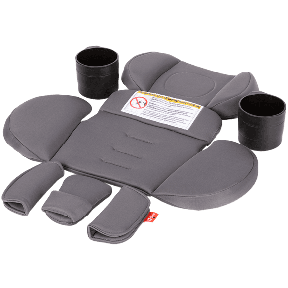 Diono Radian 3R Comfort Travel Kit, Infant Car Seat Accessory, Compatible with Radian 3R, 7-Piece Kit, Gray Storm