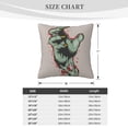 thumbnail image 4 of ZICANCN Hand Zombie Blood Decorative Throw Pillow Covers , Couch Sofa Decorative Knit Pillow Covers for Living Room Farmhouse 16"x16", 4 of 8