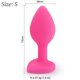 thumbnail image 2 of Anal Sex Trainer 3 tapones anales de silicona con joyas, kit de juguetes sexuales anales para principiantes, hombres, mujeres, parejas, tapón anal de silicona rosa, paquete de 3 tapones anales para pr, 2 of 4