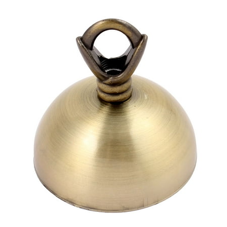 Lamp Base Ceiling Hook Plate Holder Light Fitting Accessory 60mm Dia Bronze Tone