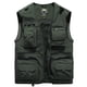 thumbnail image 1 of Chaleco para trabajo al aire libre de verano, chaleco multibolsillo para hombre, chaleco fino para fotografía de pesca, chaleco para hombre, 1 of 5
