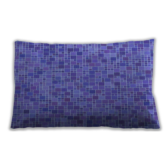 Ahgly Company Outdoor Rectangular Contemporary Lumbar Throw Pillow, 13 inch by 19 inch