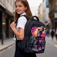 thumbnail image 5 of Jeiento Dinosaur Backpack for Boys, 17 Inch Lightweight School Bag for Ages 9-12, Personalized Elementary Bag with 600D Breathable & Pockets, 5 of 7