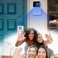 thumbnail image 1 of Timbre de video inalámbrico remoto inteligente Timbre visual inteligente Intercomunicador doméstico Visión nocturna HD Wifi Timbre de puerta de seguridad Timbre inteligente, 1 of 9
