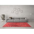 thumbnail image 3 of Ahgly Company Indoor Round Persian Red Traditional Area Rugs, 7' Round, 3 of 4