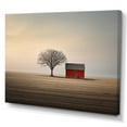 thumbnail image 2 of Designart "Minimalist Country Charm Of The Red Barn II" Barn Wall Art Prints, 2 of 7