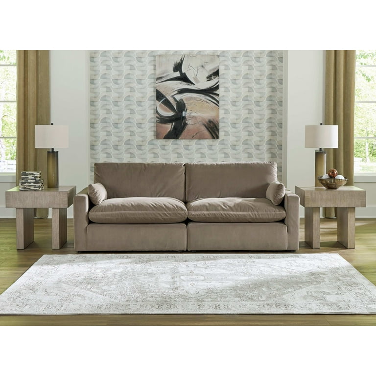 【unico】SOPHIE sofa ottoman Signature Design by Ashley Sophie Cocoa Oversized Accent Ottoman