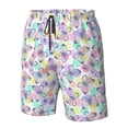 thumbnail image 5 of Naloa Butterflies on Polka Dots Men's Beach Shorts, Surfing shorts, Swim trunks, Quick Dry Swim Trunks for Surfing Beach Fun - Small, 5 of 9