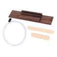 thumbnail image 3 of arctrm Ukulele Bridge Strings Set Replace Parts DIY Ukulele Parts Musical Instrument, 3 of 10