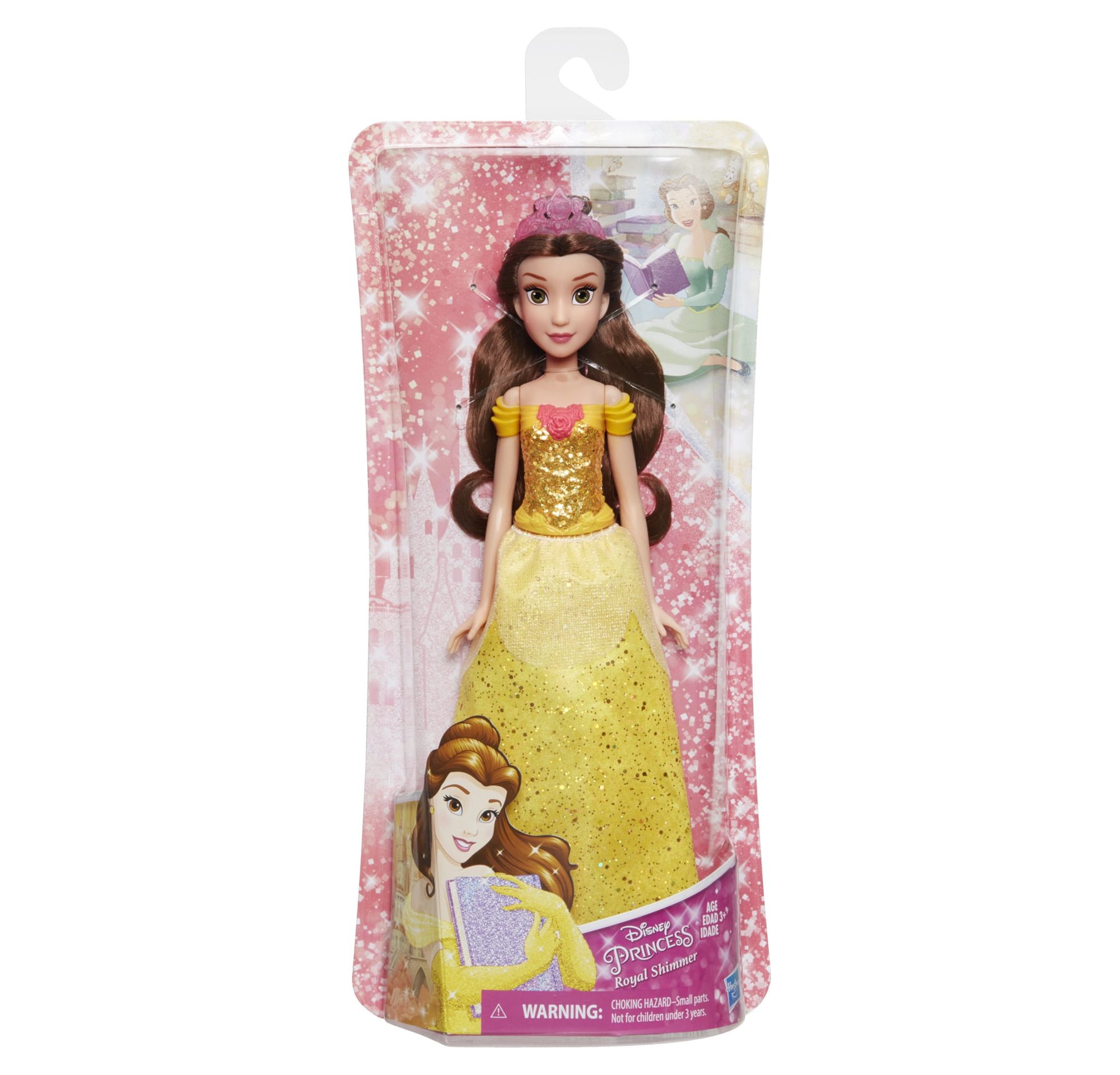 Disney Princess Royal Shimmer Belle with Sparkly Skirt, Includes Tiara and Shoes - image 2 of 16
