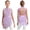 Lavender, variant on iixpin Kids Girls Rhinestone Applique Sleeveless Figure Ice Skating Dress Modern Lyrical Ballet Dance Outfits Light Blue 10