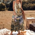 thumbnail image 2 of Easter Bunnies Rabbits Sleeveless Dress Women's Luxury Party Dress Birthday Dresses for Women, 2 of 7