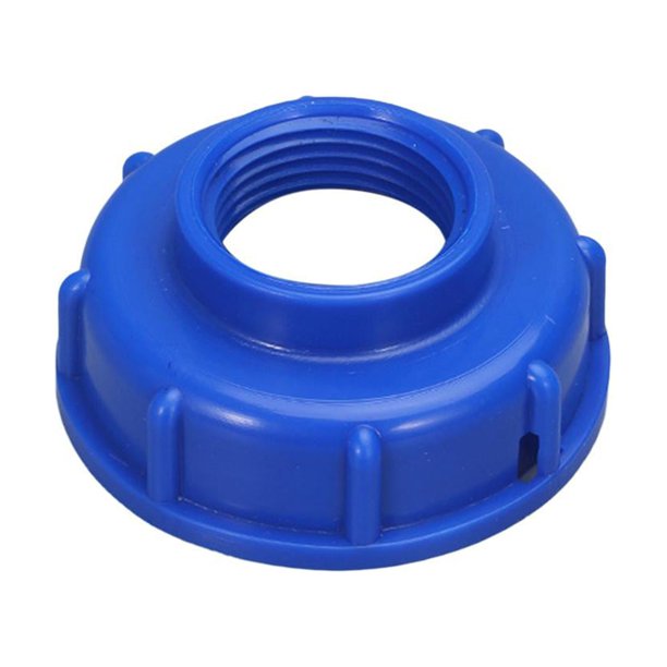 Adaptador de contenedor IBC, válvula de tanque IBC, rosca S60x6, accesorios de repuesto para tanque de agua IBC Azul DN25