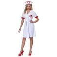 thumbnail image 1 of Women's Stitch Me Up Nurse Plus Size Costume, 1 of 3
