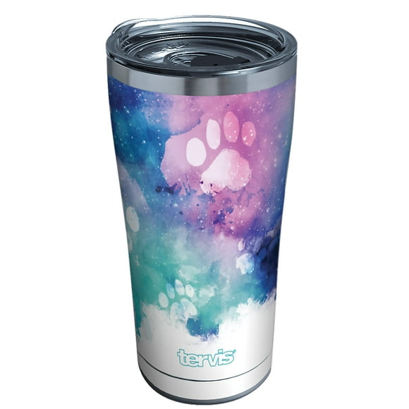 Tervis Paw Prints Insulated Tumbler, 20oz-Stainless Steel