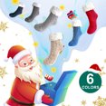 thumbnail image 4 of DivanTree 3 Pairs Winter Fuzzy Socks for Women Non Skid, Warm Thermal Sleep Plush Fuzzy Slipper Socks for Winter, Cozy Soft Fluffy Christmas Gift Socks, 4 of 7