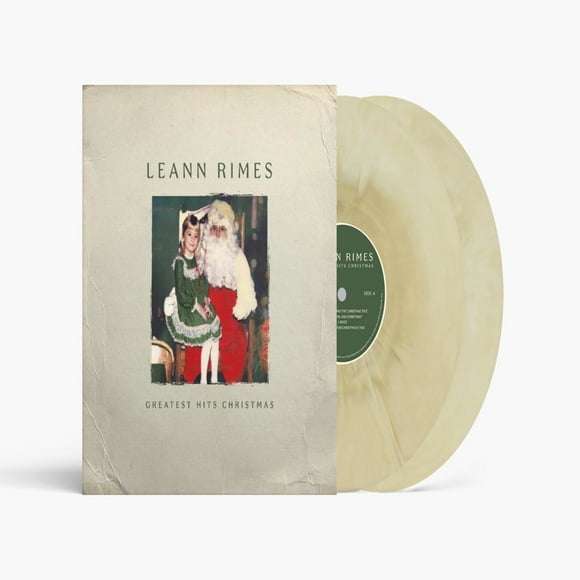 Leann Rimes - GREATEST HITS Noël (2LP CHAMPAGNE Givré des Fêtes - GATEFOLD) - [Vinyle]