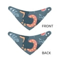 thumbnail image 6 of Kll Watermelons Dachshunds Dog Bandanas,Triangle Reversible Pet Scarf For Small Medium Large And Extra Large Dogs-Small, 6 of 8