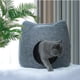 thumbnail image 1 of Cama acolchada para , camas extraíbles para para suministros para mascotas de interior con cremallera, tienda pequeña lavable para , oscuro Colco Cueva de la cama del gato, 1 of 7