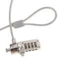 thumbnail image 1 of Candado de combinación para portátil, portátil, cable de seguridad, monitor, cerraduras con llave, computadora, contraseña universal, acero, 1 of 6