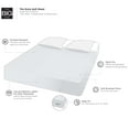 thumbnail image 3 of The Big One Extra Soft Sheet Set and Pillowcases - White, Full Set, 3 of 6