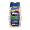 Tums Extra Strength Heartburn Relief Chewable Antacid Tablets, Fruit, 330 Count