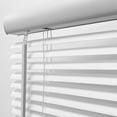 thumbnail image 4 of Biltek Cordless Window Blinds 1" Slat PVC Vinyl Venetian Horizontal Privacy Shade Sunray Protection White - 44" W x 64" H, 4 of 7