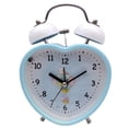 thumbnail image 1 of Reloj despertador con forma de corazón con forma de corazón, diseño de dos campanas, diseño Hot Air, 1 of 1