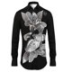 thumbnail image 3 of Camisa para hombre nueva personalidad de otoño estampada camisas de manga larga para hombre casual de talla grande ropa gótica camisa hawaiana de playa fiesta superior, 3 of 5
