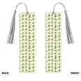 thumbnail image 2 of Kdxio Avocado for Exercise Print Metal Tassel Bookmarks,Perfect Gift for Art Lovers and Bookworms Metal Bookmarks for Women, 2 of 8
