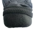 thumbnail image 4 of Otqutp Winter Outdoor Cold Weather Gloves Boys Girls Snow Skating Snowboarding Windproof Warm Ski Gloves Suit for 7-12 Years Old Kids(Black,One Size), 4 of 7